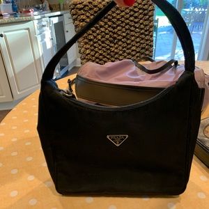 Small Prada zip bag